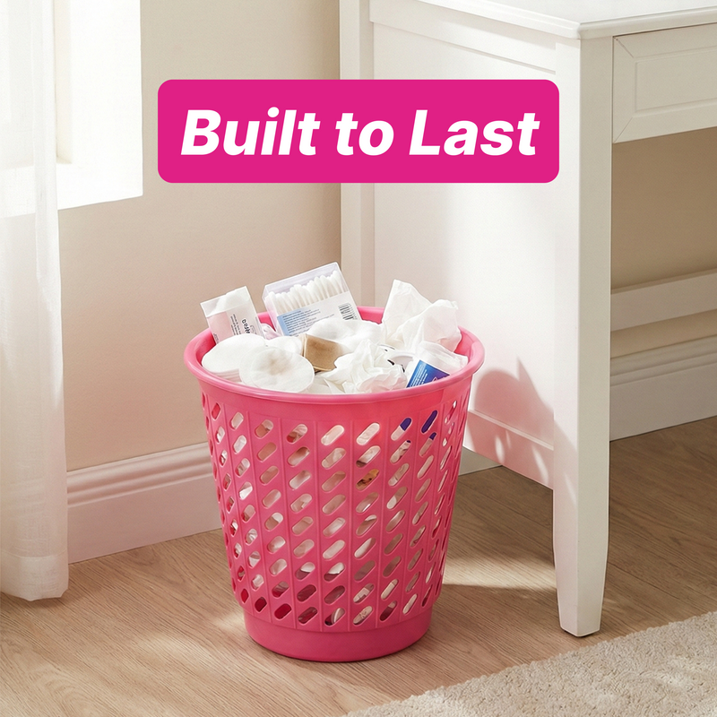 Morocco Waste Basket - Solid Colour - 7 Ltr