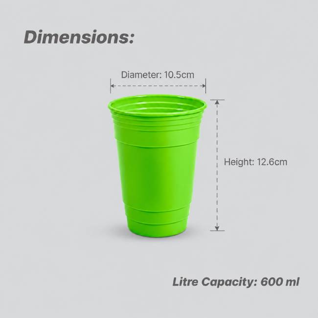 Party Cup - 600 ml