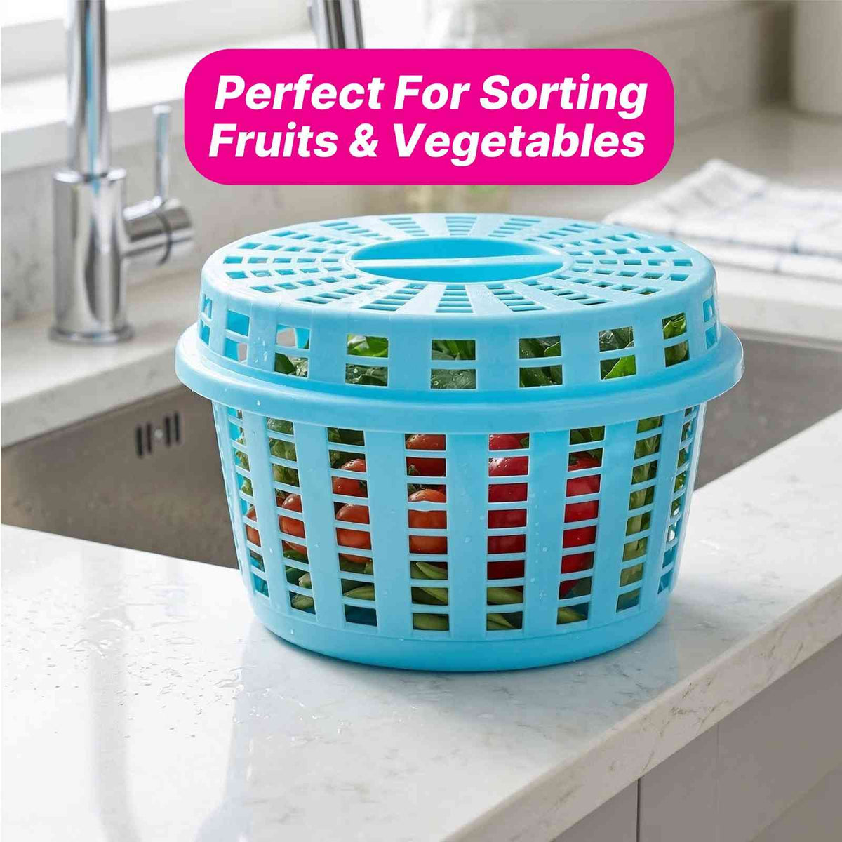 Kitchen Basket Junior  - 6 Colour Pack of 12