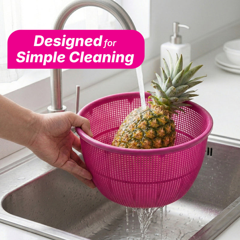 Pineapple Strainer - 6 Colour Pack Of 12