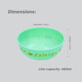 Premium Dining Set Dinner Bowl - Colour - Pack of 6