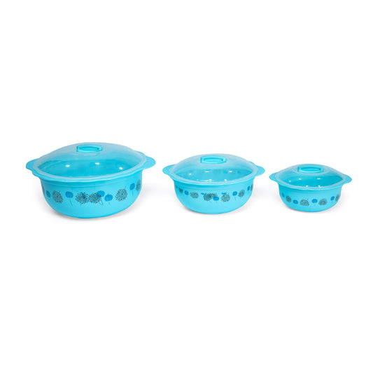 Food Serving Set 3 Piece set (1.4 Ltr, 2.5 Ltr, 5 Ltr )