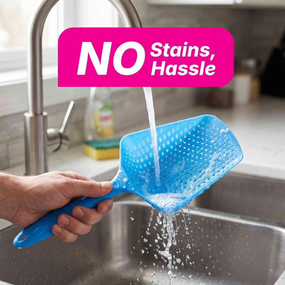 Scoop Strainer 6 Colour Pack Of 72