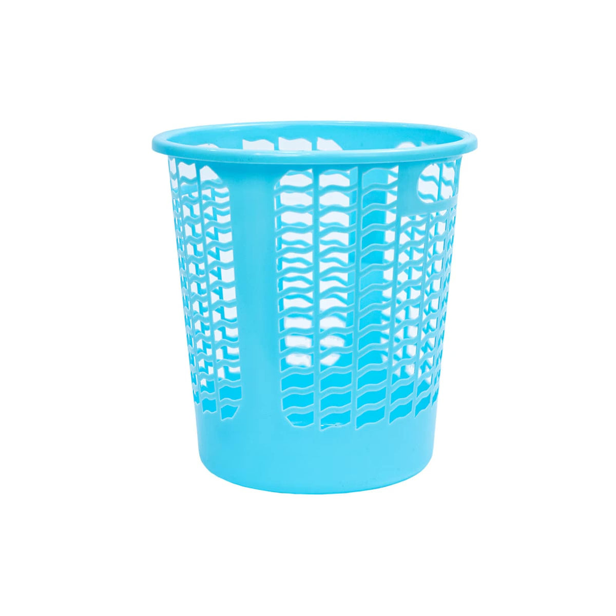 Waste Paper Basket - Round - Solid Colour - 13 Ltr