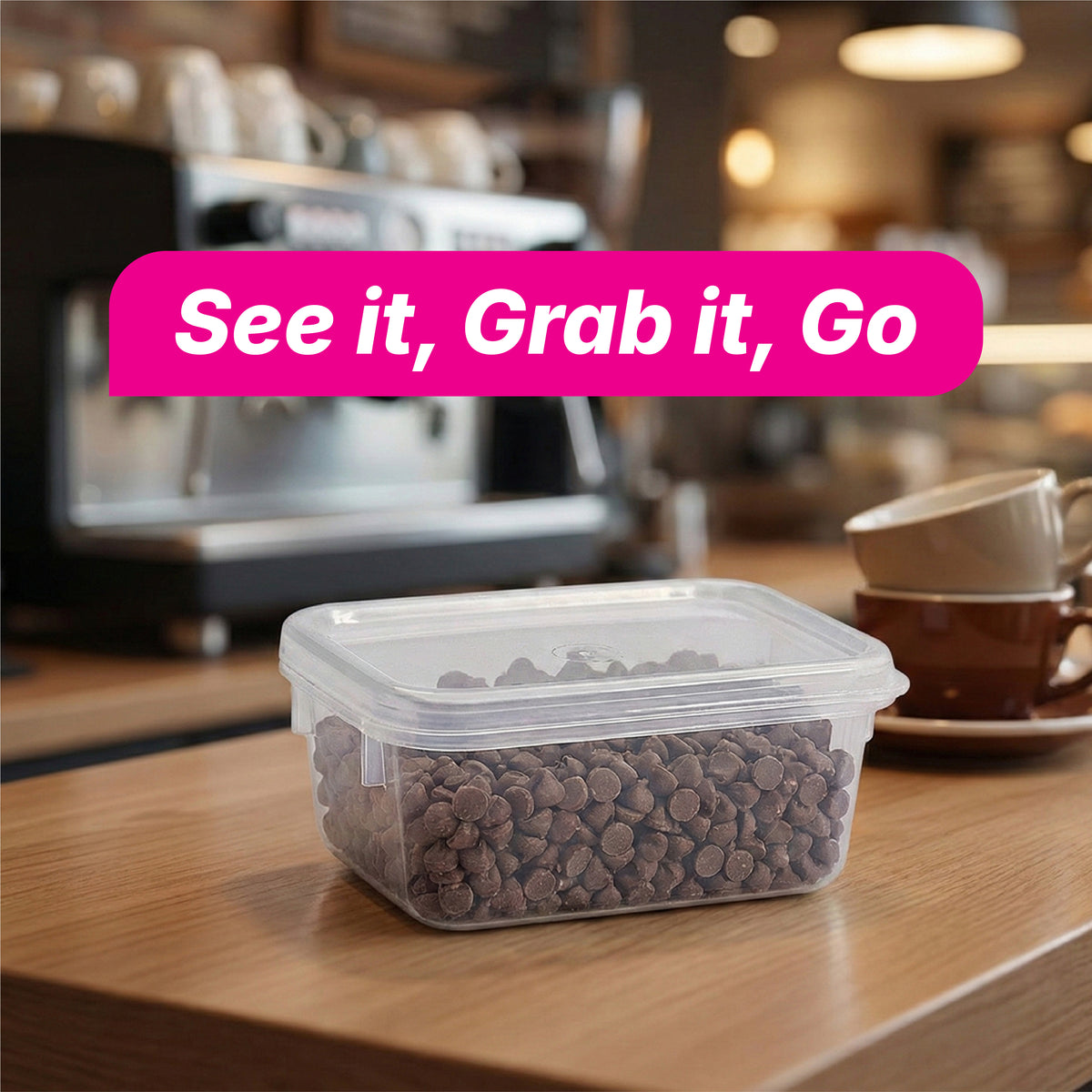 Sacvin 150 ml Rectangle Container