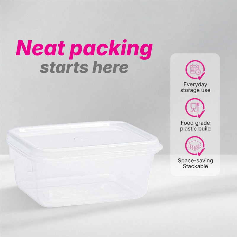 Sacvin 150 ml Rectangle Container