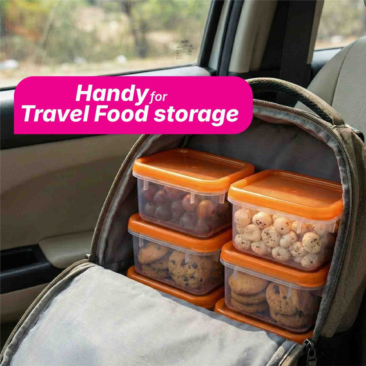 Sacvin 150 ml Rectangle Container Bottom Including Colour Cover