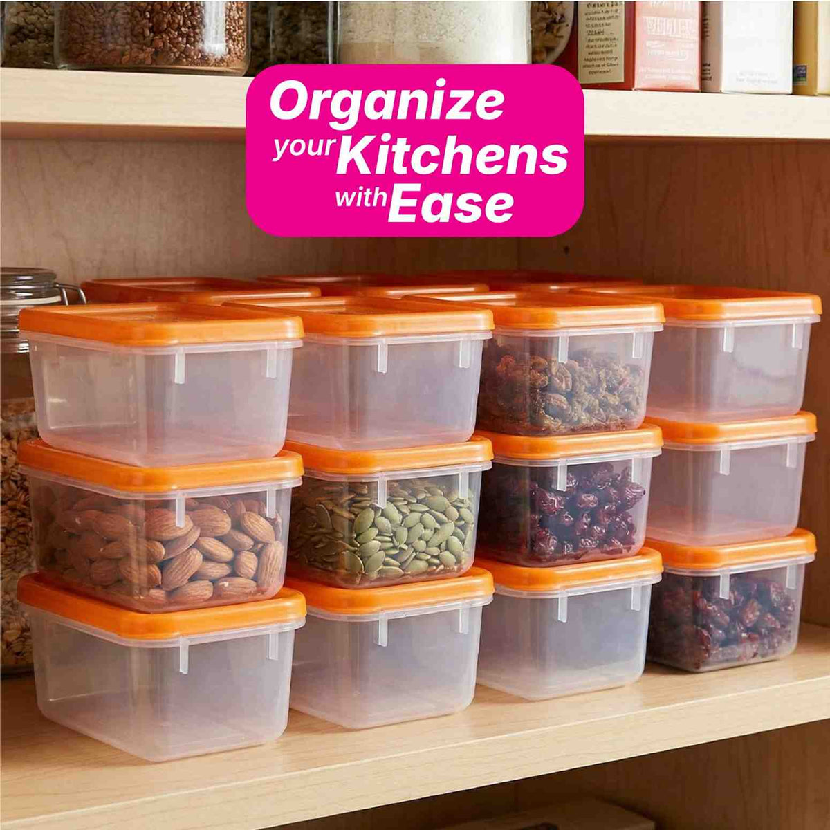 Sacvin 150 ml Rectangle Container Bottom Including Colour Cover