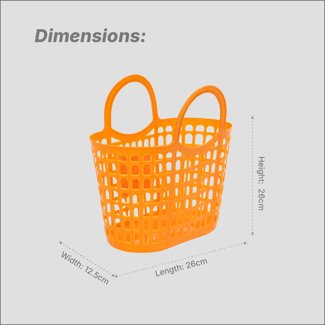 Shopping Basket - Solid Colour -