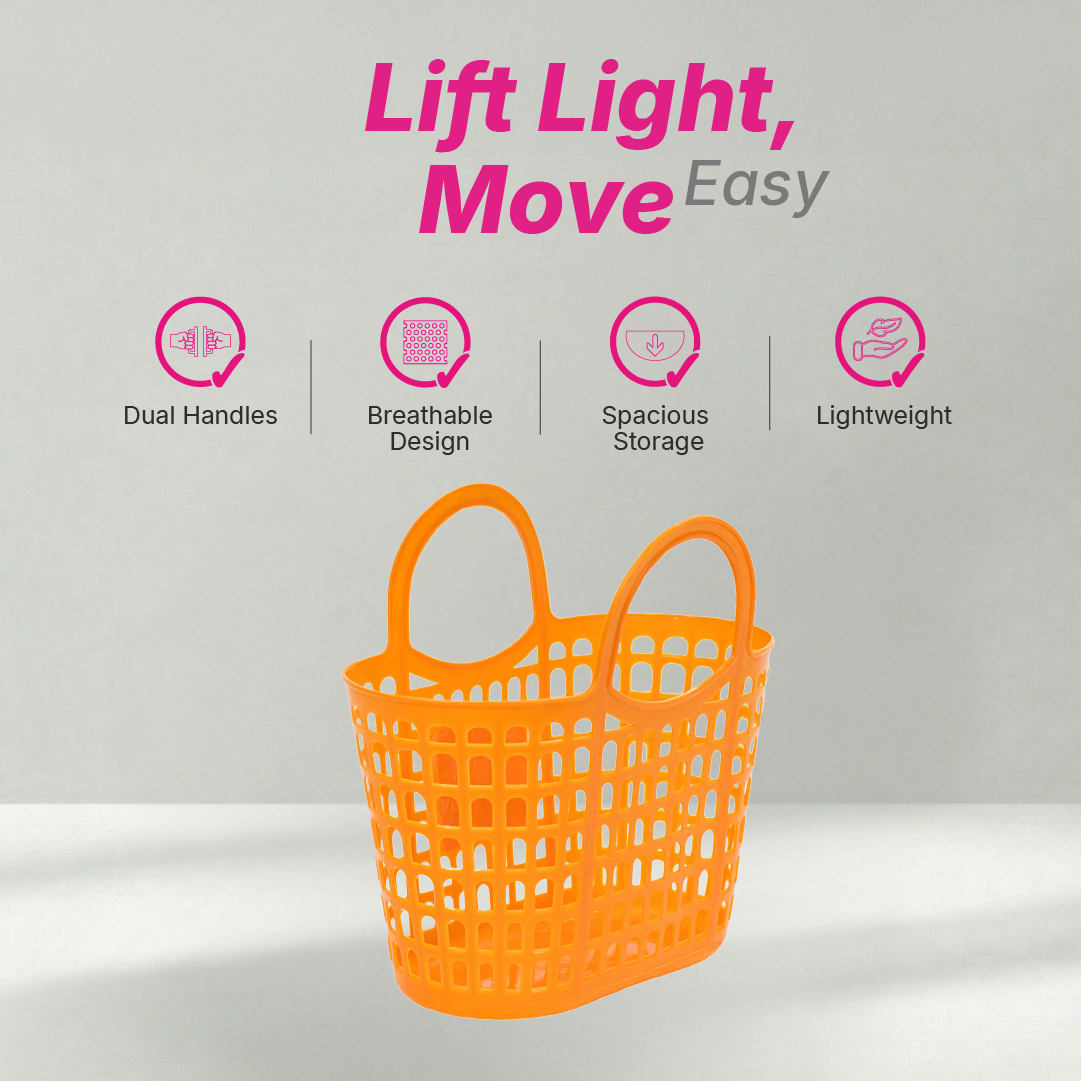 Shopping Basket - Solid Colour -