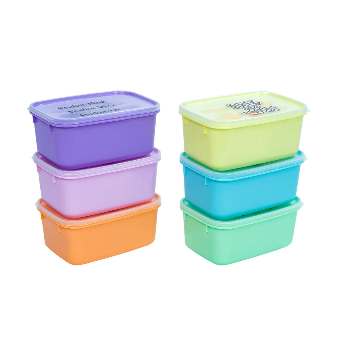 Snack Lunch Box - Solid Colour - 1.2 Ltr