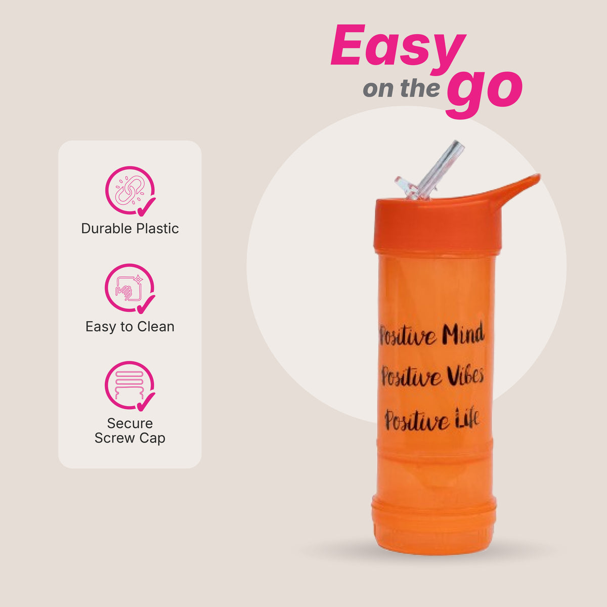 Snack Water Bottle Snr