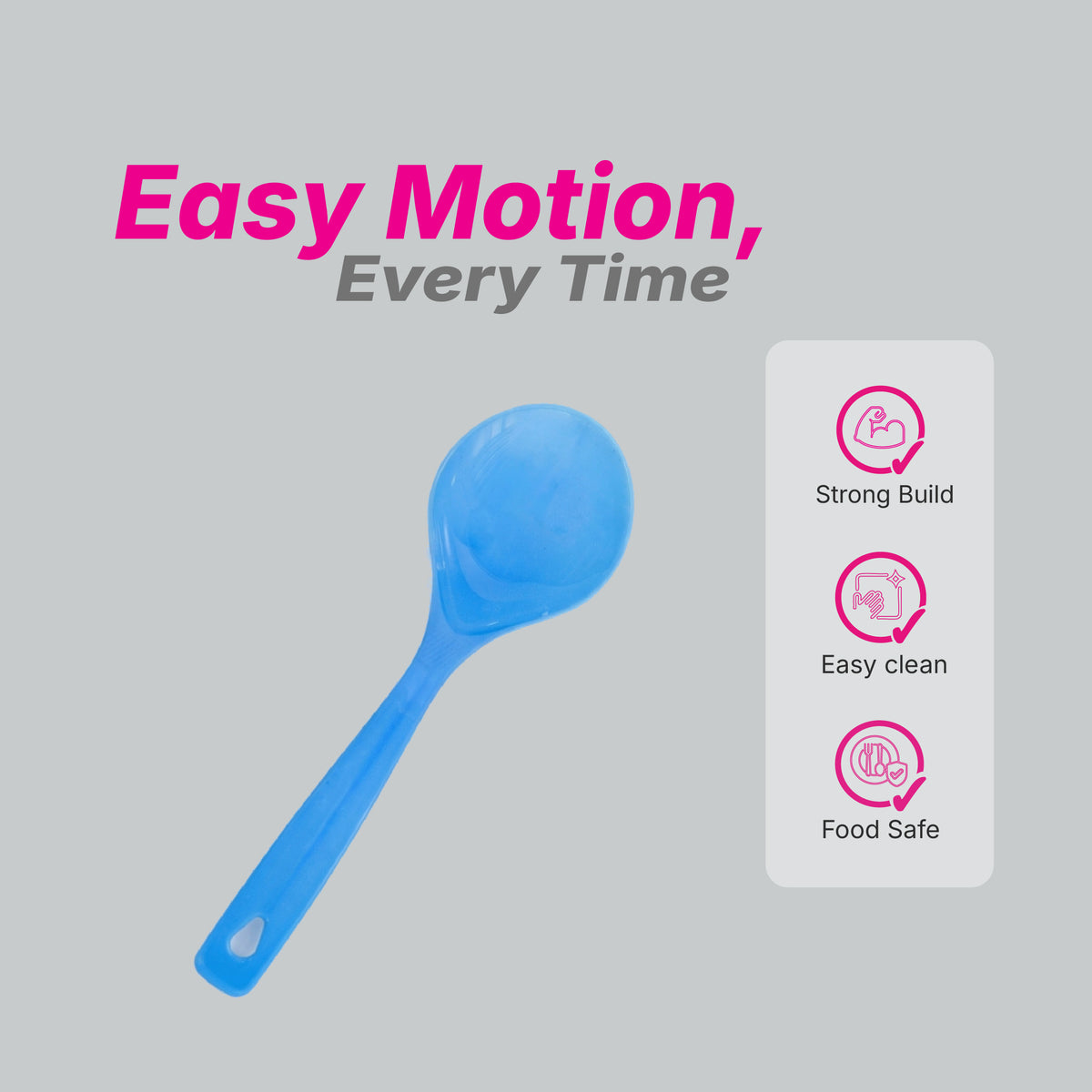 Soup Spoon - Solid Colour -