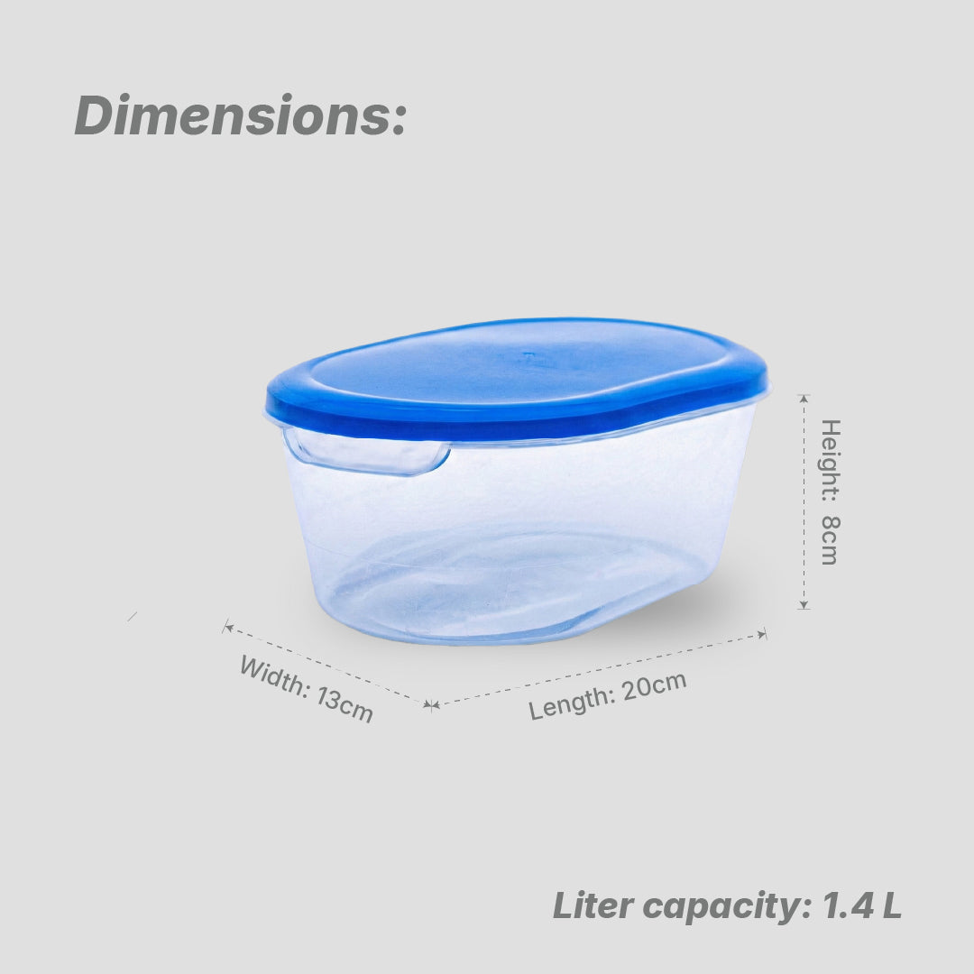 Star Oval Container