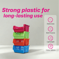 Storage Rack - Solid Colour - 4 Layers