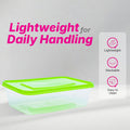 Take away Container 650 ml - Coloured Bottom & Coloured Cover (100 pack)