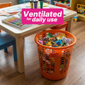 Waste Paper Basket - Round - Solid Colour - 13 Ltr