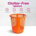 Waste Paper Basket - Round - Solid Colour - 13 Ltr