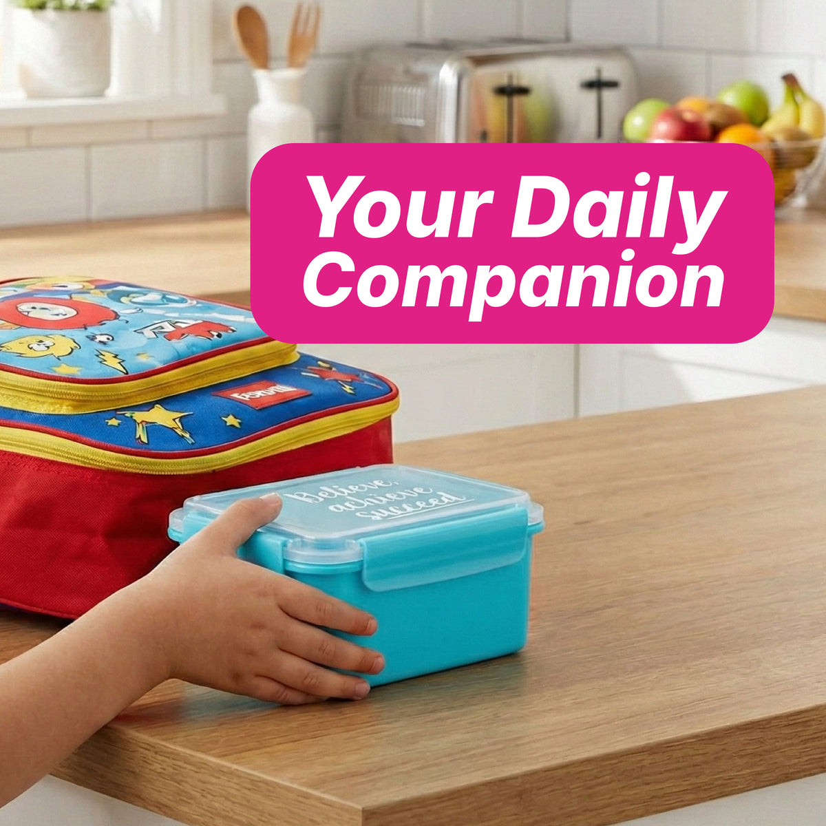 Yummy Fresh Lunch Box - Solid Colour - 1060 ml